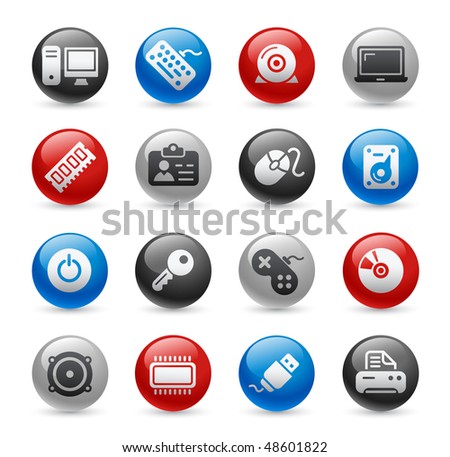 Computer & Devices Web Icons // Gel Pro Series