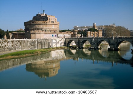 The fortress of the popes near the Vatican