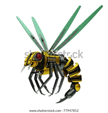 Wasp Gun Side View Stock Photo 77947852 : Shutterstock