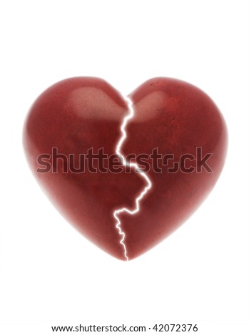 Broken Hearted - Clipping path included