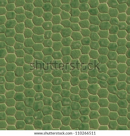 Dark green tiles seamless background