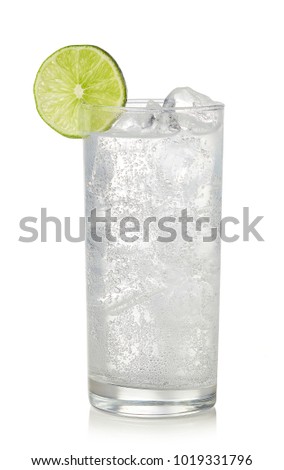 Similar – Foto Bild Glas mit Tonic Water auf blauem Hintergrund.