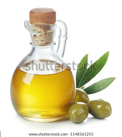 Similar – Image, Stock Photo Fresh Spanish extra virgin olive oil with olives