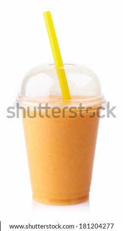 Similar – Image, Stock Photo Vitamins to go: Refreshing cool mineral water with orange and carrot
