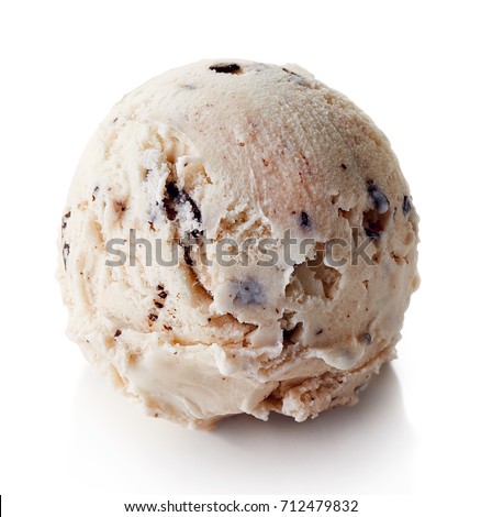 Similar – Image, Stock Photo Stracciatella ice cream balls