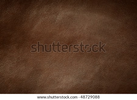 Brown leather texture horizontal orientation