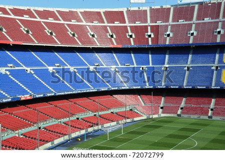 barcelona club soccer field