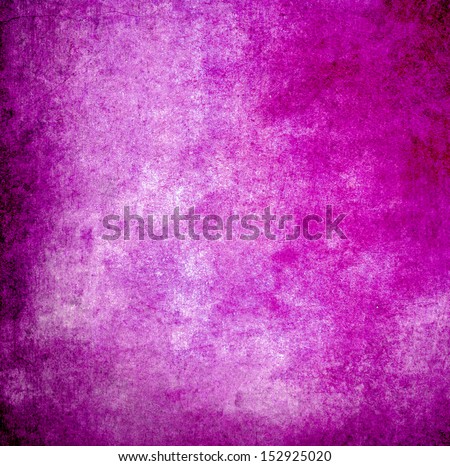 Purple grunge paint wall background or texture