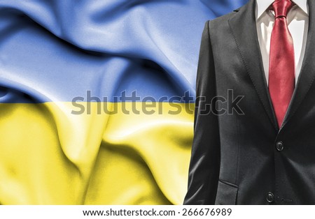 Man in suit from Ukraine
