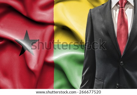 Man in suit from Guinea Bissau