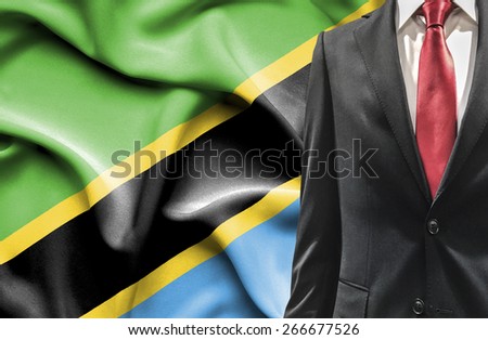 Man in suit from Tanzania