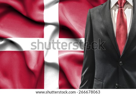Man in suit from Denmark