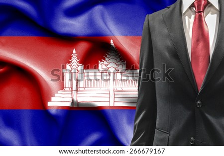 Man in suit from Cambodia