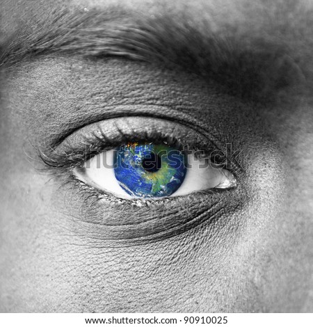 Similar – Image, Stock Photo #As# Blue Planet Eyes