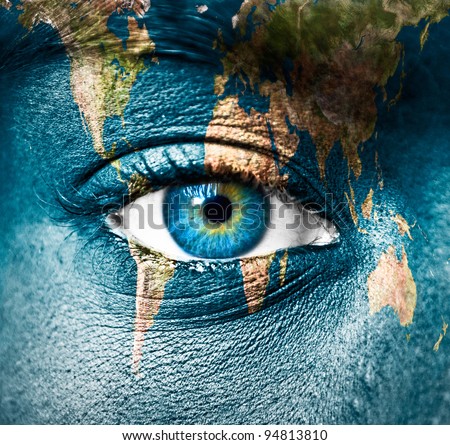 Similar – Image, Stock Photo #As# Blue Planet Eyes