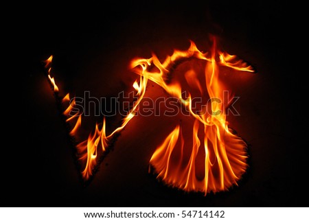 Flame composition \