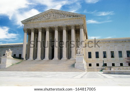 The US Supreme Court in Washington DC