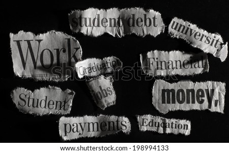 Education and financial related news headline items