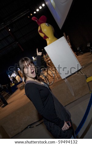 SANTA MONICA, CA - AUGUST 20: Lost blogger Bethany Leigh attends the Auction for ABC\'s Lost on August 21, 2010 in Santa Monica, CA. Leigh\'s podcast with Jorge Garcia (Hurley) proved popular with fans.