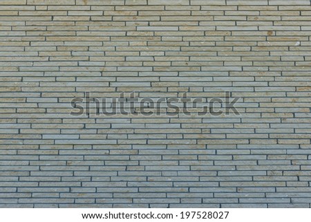 Modern gray slate wall