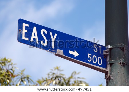 Easy Street marker