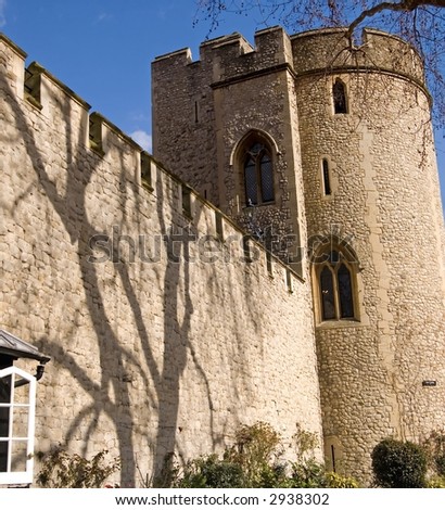 The Salt Tower - part of the Tower of London, London, England.