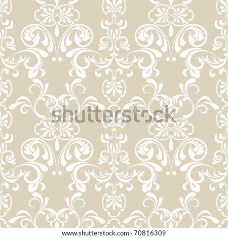 Seamless Floral Pattern. Illustration Vector. - 70816309 : Shutterstock