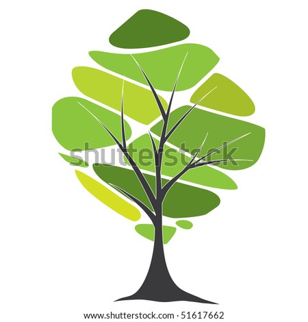 tree. vector illustration