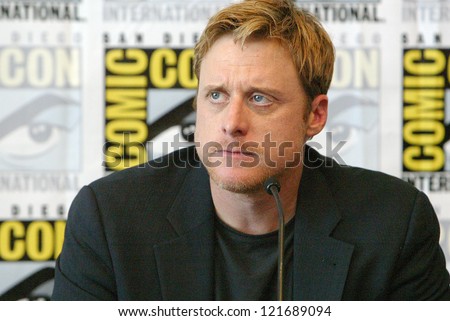 SAN DIEGO, CA - JULY 13: Alan Tudyk attends a press conference for  \