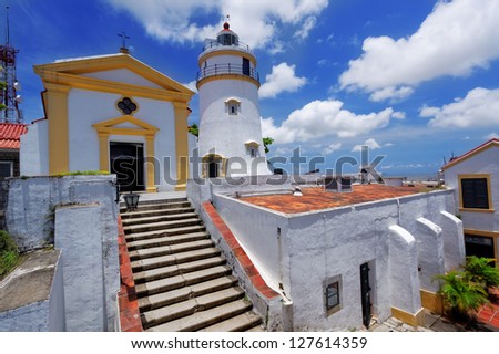 macau famous landmark, lighthouse