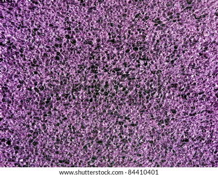 Deep purple plastic bubble froth - background, texture macro