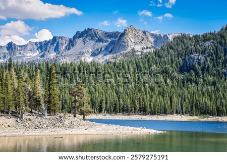 Similar – Image, Stock Photo Horseshoe Lake in the evening