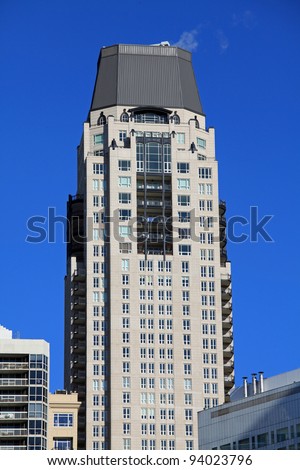 CHICAGO - JAN 24: The Elysian hotel announced that Hilton Hotels is acquiring the property and is changing the name to the Waldorf Astoria Chicago, on January 24, 2012, in Chicago.