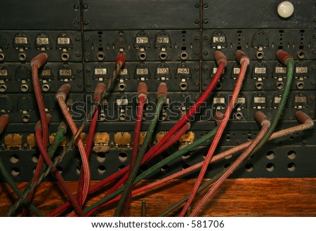Old Switch Board Wires