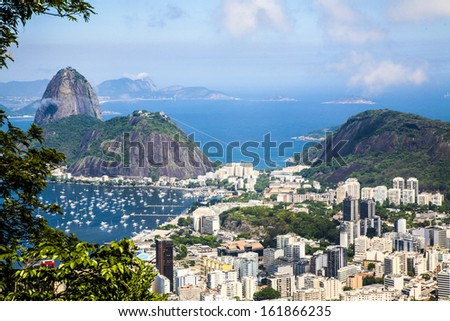 Corcovado Rio de Janeiro Brazil Sugar Loaf Mountain