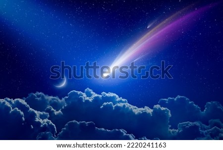 Similar – Image, Stock Photo Small Tail + Star in Time Out