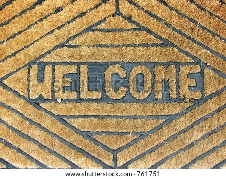 Coir(Coconut fiber) welcome mat