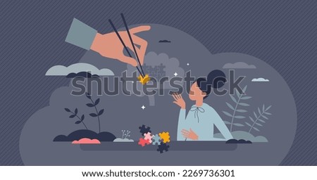 Microlearning as focused or effective topic learning tiny person concept. Fast knowledge and skills learn method for specific content vector illustration. Teaching process or distant brain development