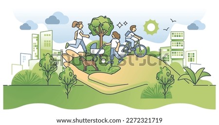 Similar – Image, Stock Photo urban green