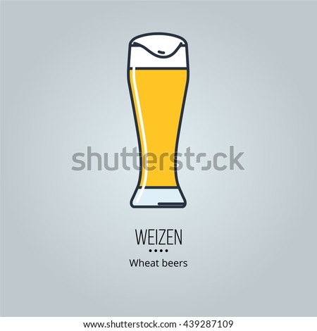 wizen beer glass icon