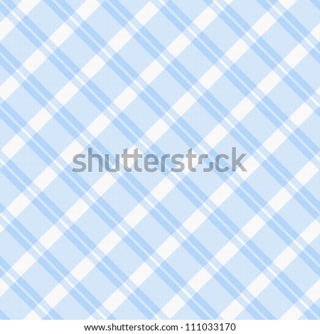 A light blue plaid fabric background that is seamless - Stock Image ...