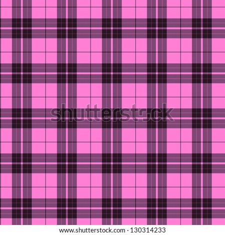 Pink and Black Plaid textured Fabric Background that is seamless and repeats