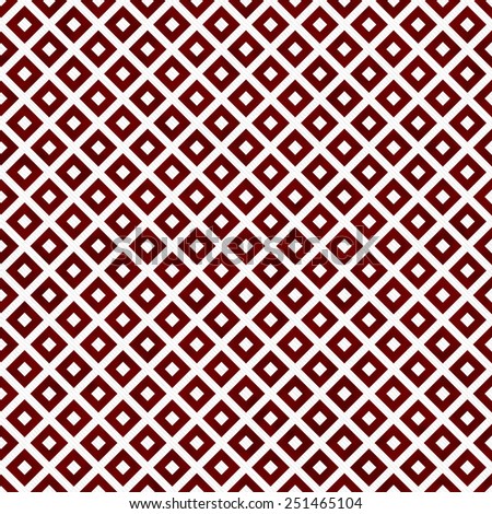 Red and White Diagonal Squares Tiles Pattern Repeat Background that is seamless and repeats