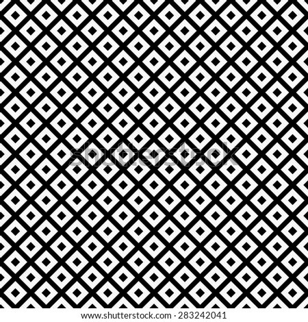 Black and White Diagonal Squares Tiles Pattern Repeat Background that is seamless and repeats