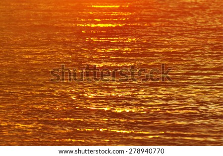 Sea waves evening sunset brilliance natural horizontal background