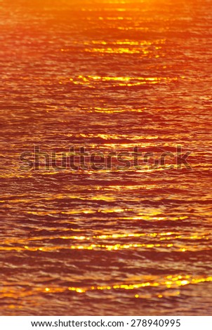 Sea waves evening sunset brilliance vertical natural background