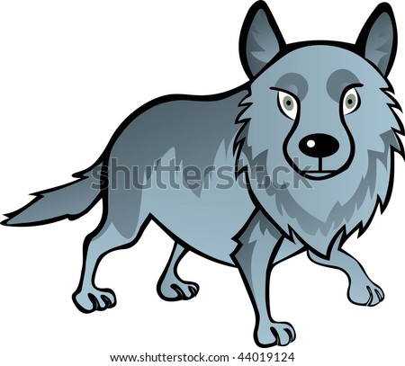 Wolf Vector - 44019124 : Shutterstock