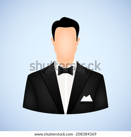 man in tuxedo avatar