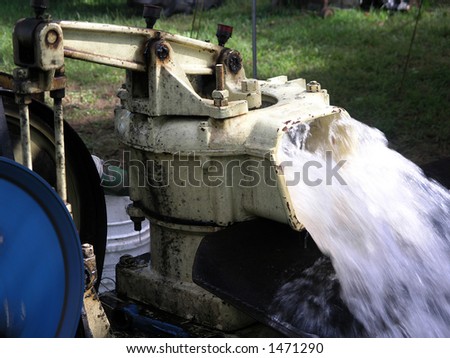 Water Pump for pumping flooded areas and irrigation