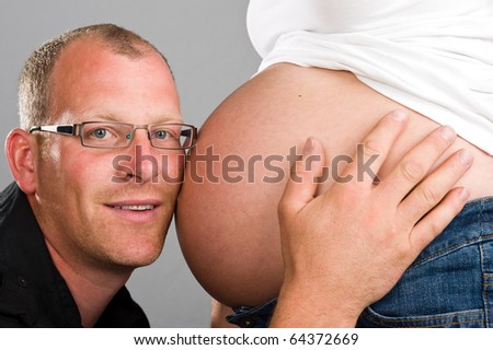 father and mother-to-be